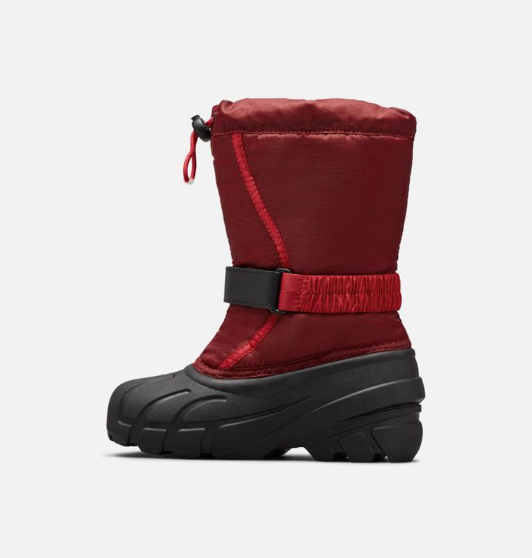 Sorel Barn Vinterkängor Röda/Svarta - Childrens Flurry™ - RJE-186034